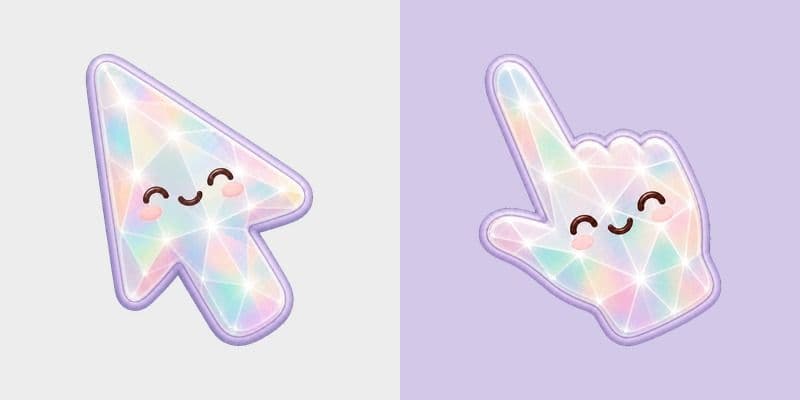 Cute Stylish Modern Opal Crystal