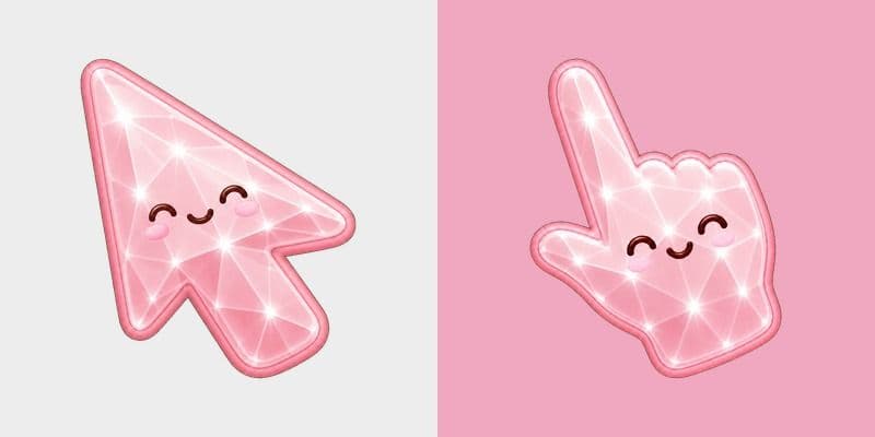 Cute Stylish Modern Rose Quartz Crystal