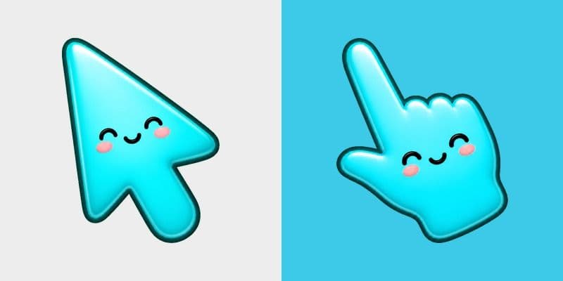Cute Stylish Modern Sky Cyan