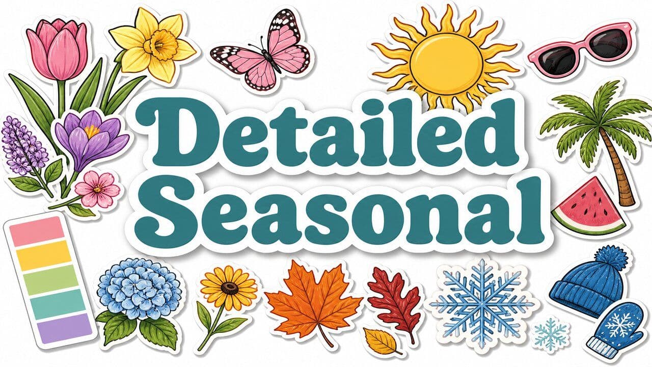 Detailed Colors Seasonal