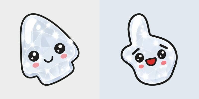 Diamond Crystal Blob