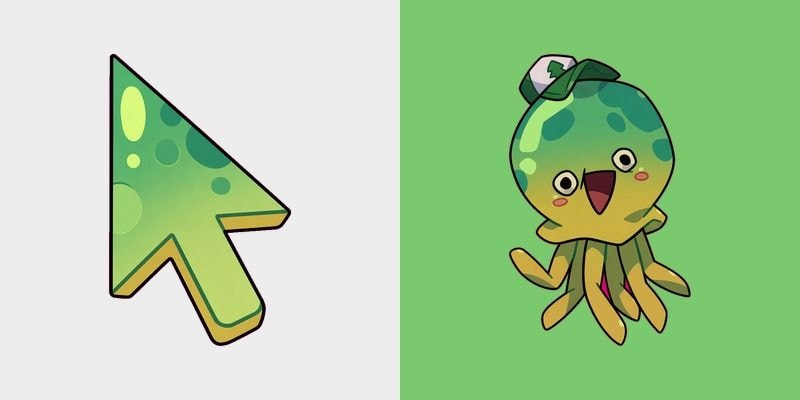 Dipper Pine Slime Cursor