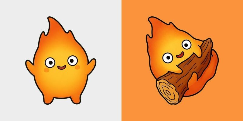 Ember Calcifer Log