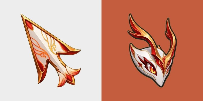 Ember Phoenix Mask Cursor