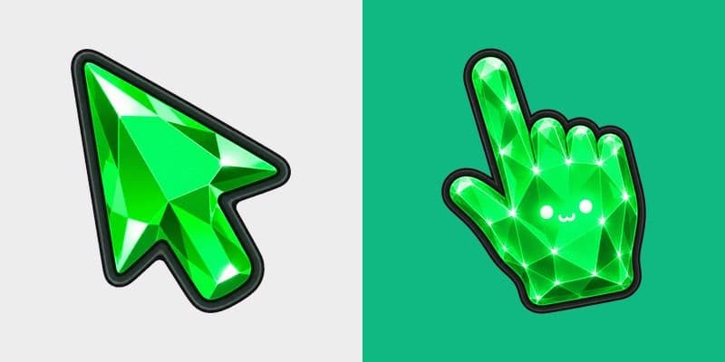 Emerald Crystal Arrow