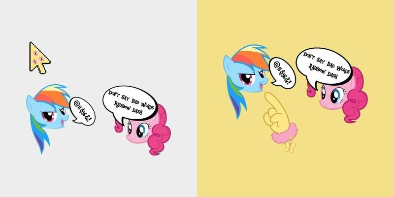 Fluttershy MLP Cursor cursor preview