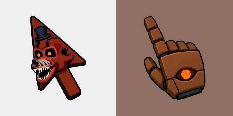 Freddy Fazbear Flat Cursor