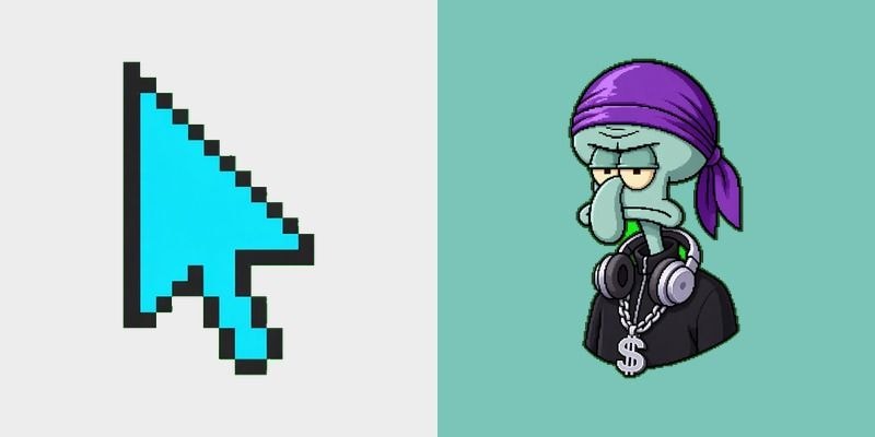 Gangsta Squidward Cursor