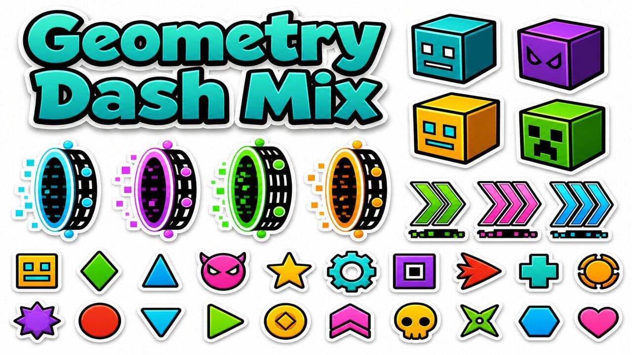 Geometry Dash Mix Packs
