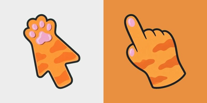 Ginger Paw Cursor