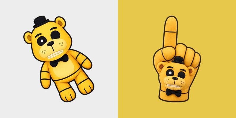 Golden Freddy Plush