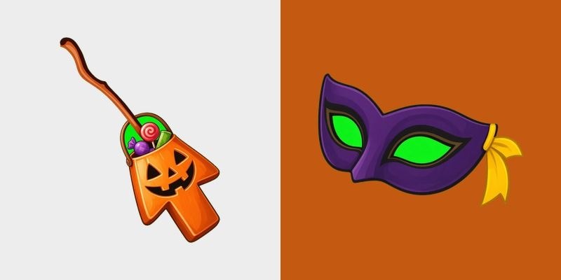Candy Bucket & Mask
