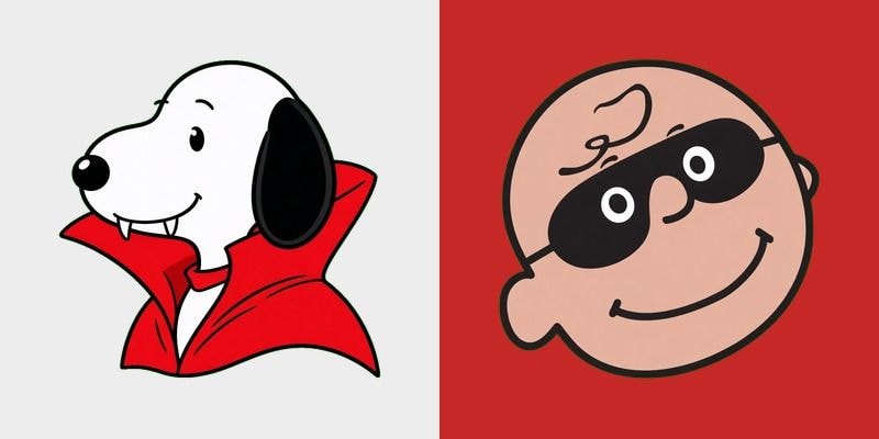 Halloween Snoopy & Charlie Cursor