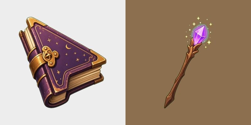 Spellbook & Wand