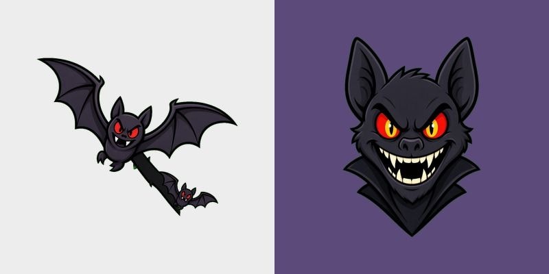 Spooky Bat Colony Swoop cursor preview