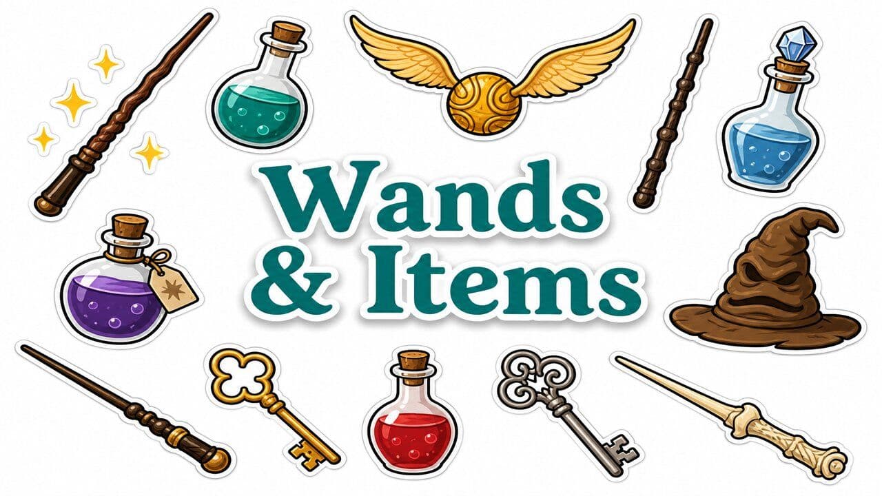 Harry Potter Wands & Items