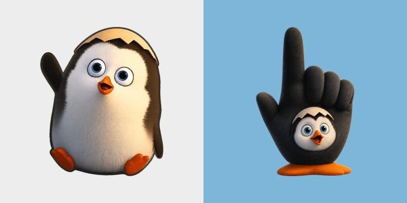 Hello Baby Penguin