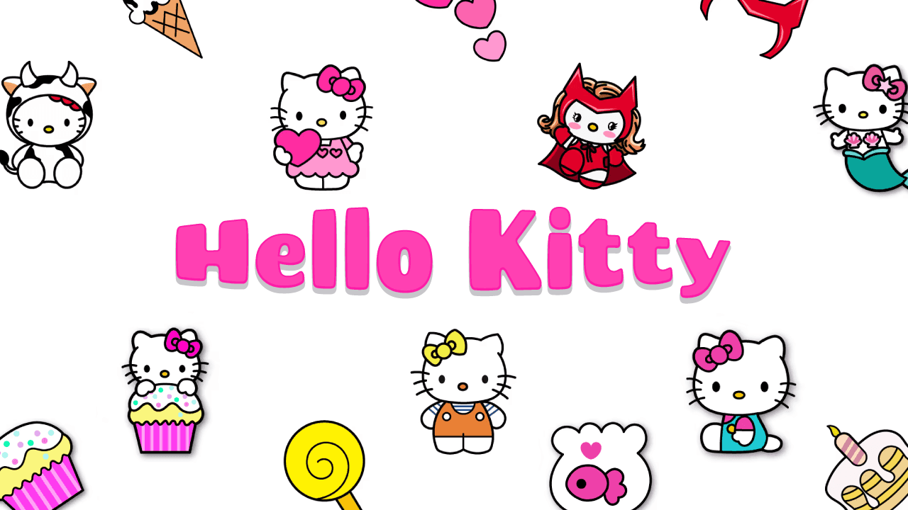 Фон колекції Hello Kitty