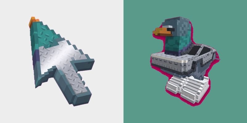 Industrial Cyber Pigeon Cursor