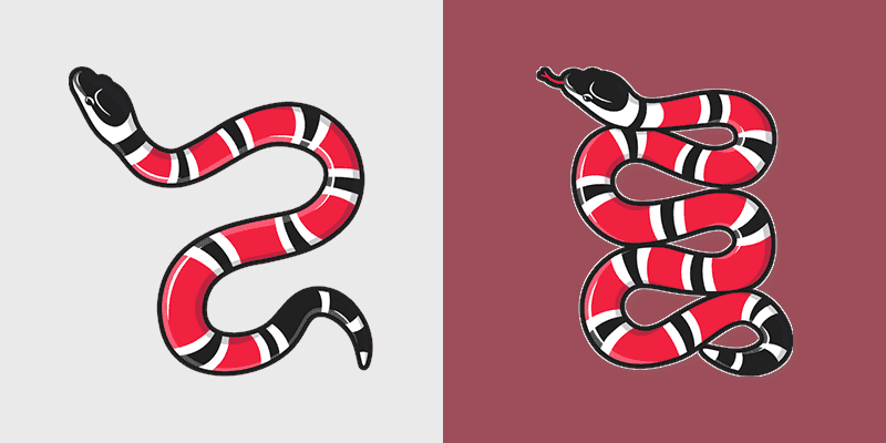 Kingsnake Cute Custom Cursor