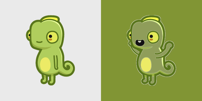 Cute Chameleon