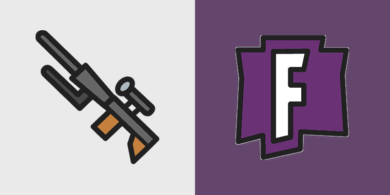 Epic Fortnite Sniper Assault Rifle