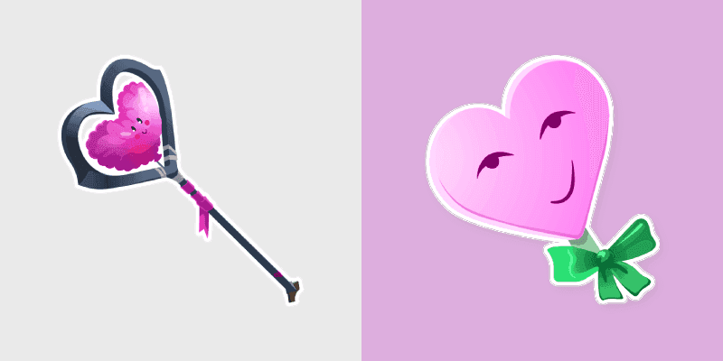 Cute Cursor Pack - Fortnite Candyman Skin