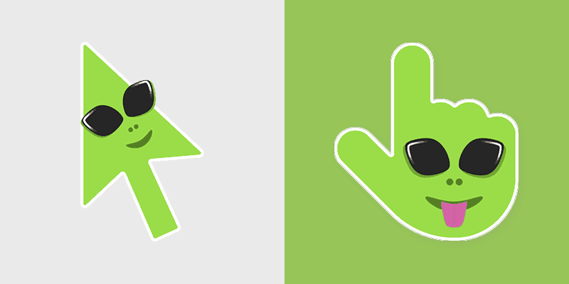 Cursoji - Mysterious Alien Cursor