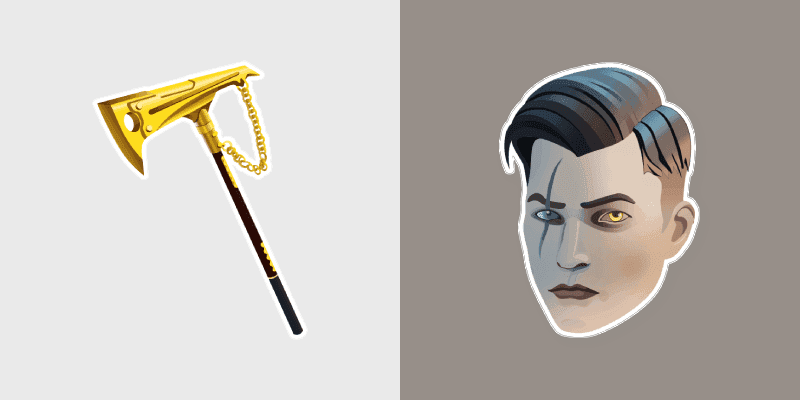 Golden King Pickaxe Cute Cursor Pack