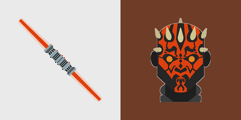 Darth Maul Cute Mouse Cursor Pack