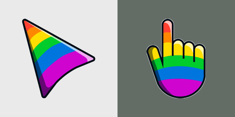 Rainbow Cursor Pack