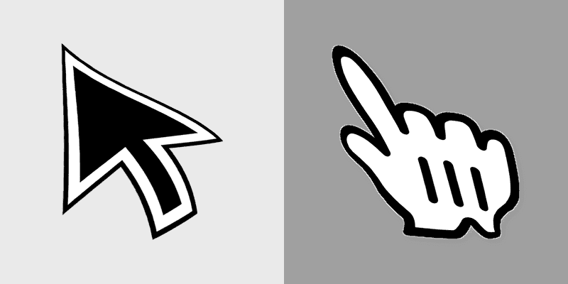 Distorted Cute Cursor Pack