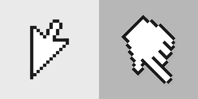 Custom Cursor Pack - Randomly Inverted Windows