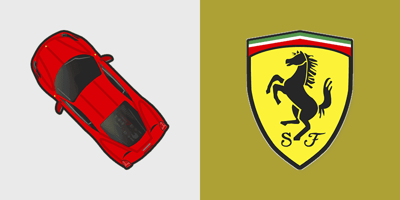 Cute Custom Cursor - Ferrari 458 Italia