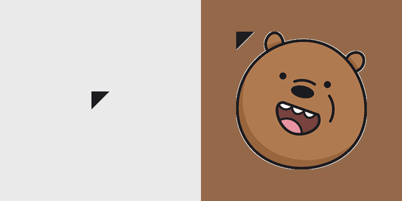 Cute Cursor Pack - We Bare Bears Grizz & Panda