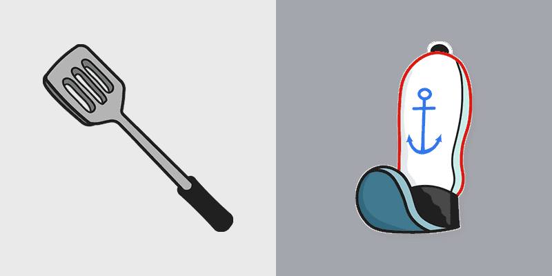 Custom Cursor Spatula & Hat Pack