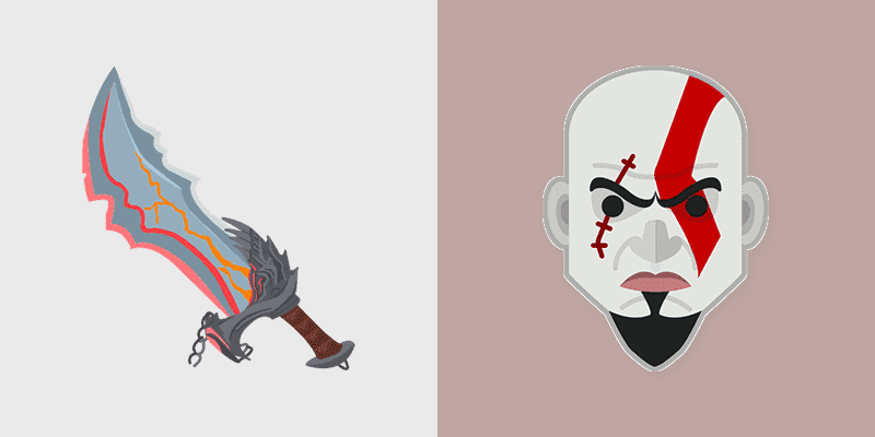 Kratos Chaos Blades