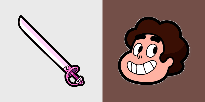 Steven Universe Rose Quartz Sword