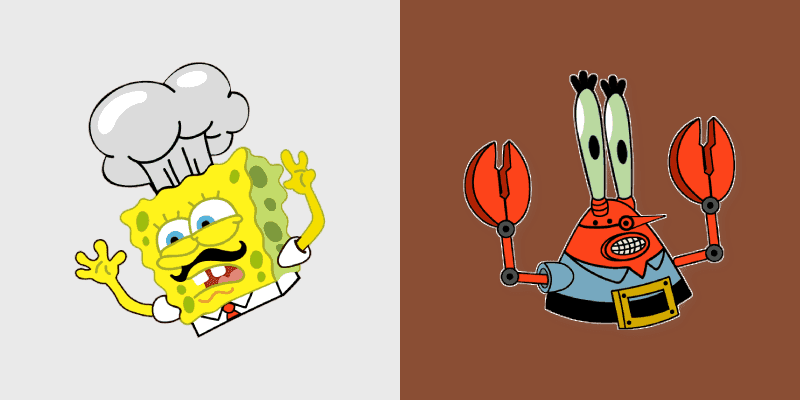 Custom Cursor Collection - SpongeBob Theme