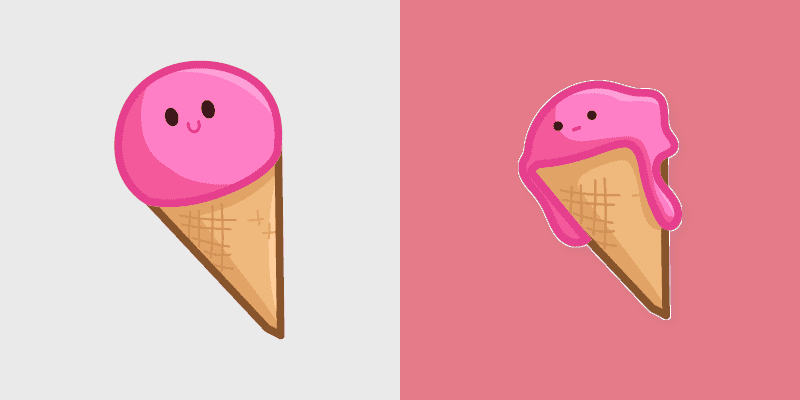 Pink Ice Cream