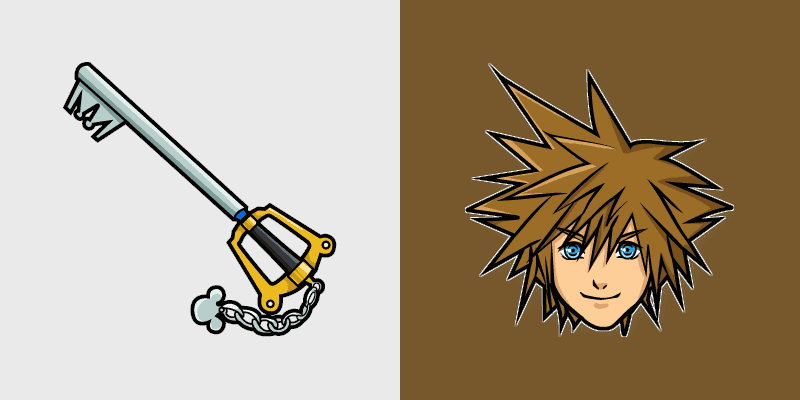 Kingdom Hearts Cute Mouse Cursor Pack