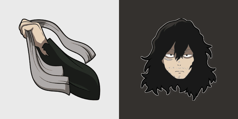 Cute Cursor Pack - My Hero Academia Shota Aizawa