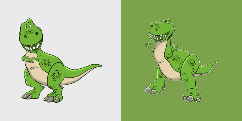 Cute Cursor Toy Story Rex