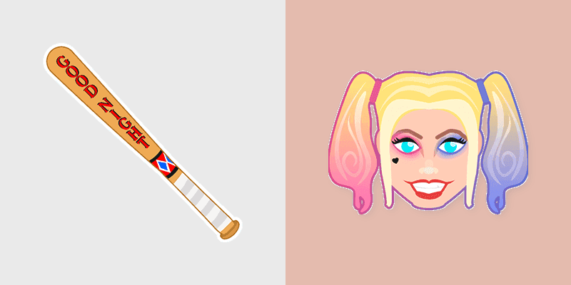 Cute Cursor Pack - Harley Quinn
