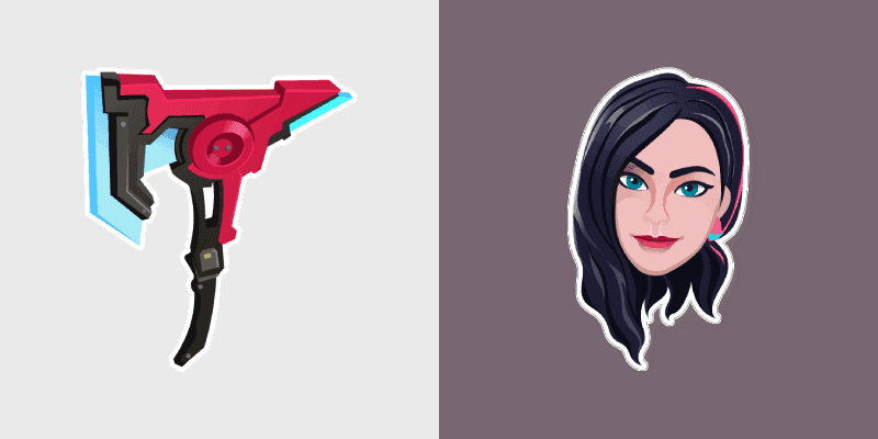 Custom Cursor - Fortnite Rox Skin Harmonic Axe