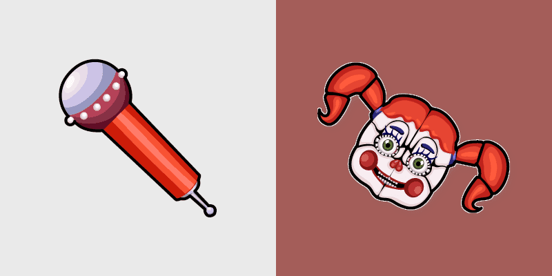 Cute Cursor Pack - Circus Baby