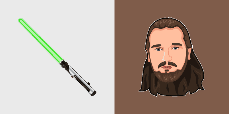 Qui Gon Jinn Lightsaber