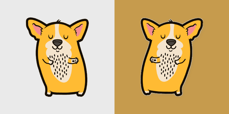 Dancing Corgi Dog