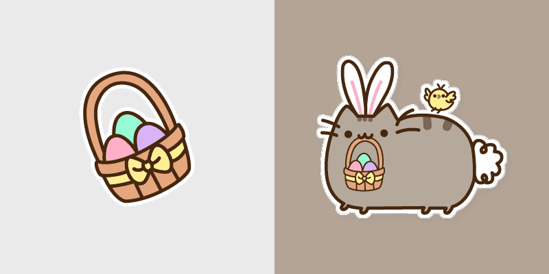 Easter Pusheen