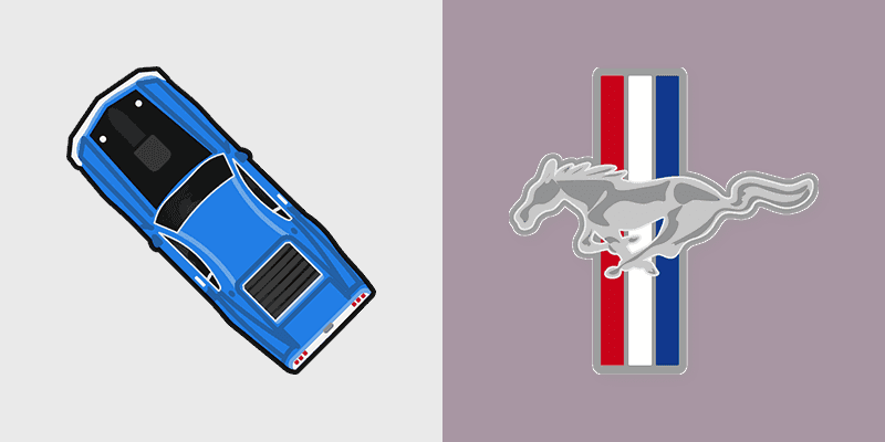 Custom Cursor Pack - Ford Mustang Boss 1969